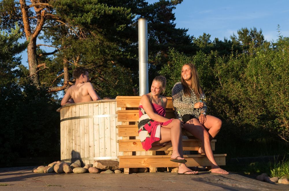Strandby Villas Kaeringsund Экерё Экстерьер фото